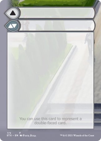 Helper Card (7/9) [Tokens] Strixhaven: School of Mages Tokens MTG Single Magic: The Gathering