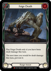 Feign Death [CRU125] 1st Edition Normal Flesh And Blood Single Flesh And Blood   