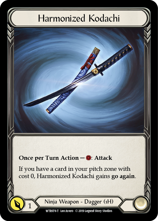 Katsu // Harmonized Kodachi [WTR077-T // WTR078-T] Alpha Print Normal Flesh And Blood Single Flesh And Blood   