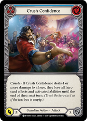 Crush Confidence (Blue) [WTR065] Unlimited Edition Normal Flesh And Blood Single Flesh And Blood   