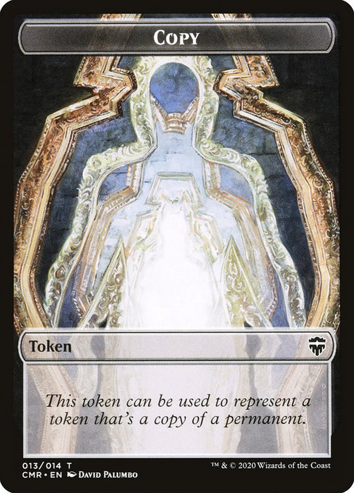 Copy (013) // Spirit Double-Sided Token [Tokens] Commander Legends Tokens MTG Single Magic: The Gathering