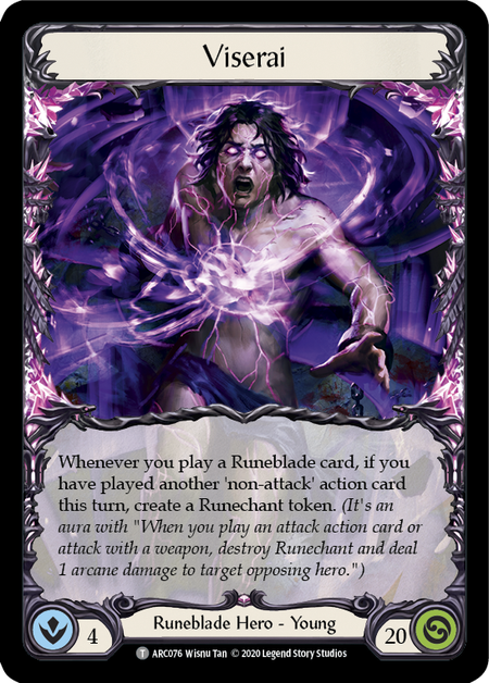 Azalea // Viserai [U-ARC039 // U-ARC076] (Arcane Rising Unlimited) Flesh And Blood Single Flesh And Blood   