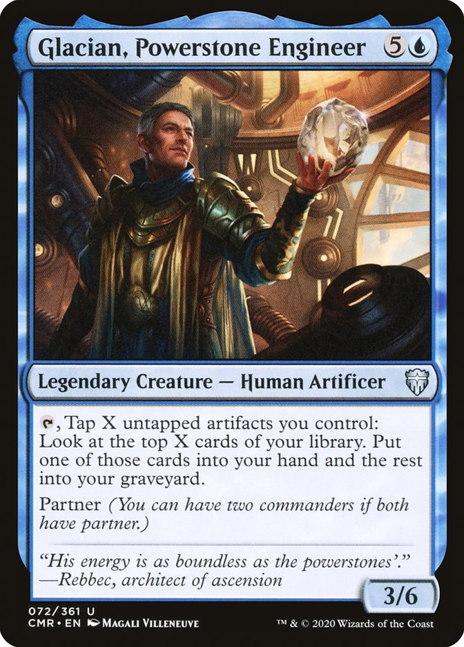 Glacian, Powerstone Engineer [Commander Legends]