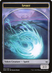 On An Adventure // Spirit Double-Sided Token [Challenger Decks 2020 Tokens] MTG Single Magic: The Gathering   