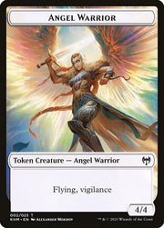 Treasure // Angel Warrior Double-Sided Token [Tokens] Kaldheim Tokens MTG Single Magic: The Gathering