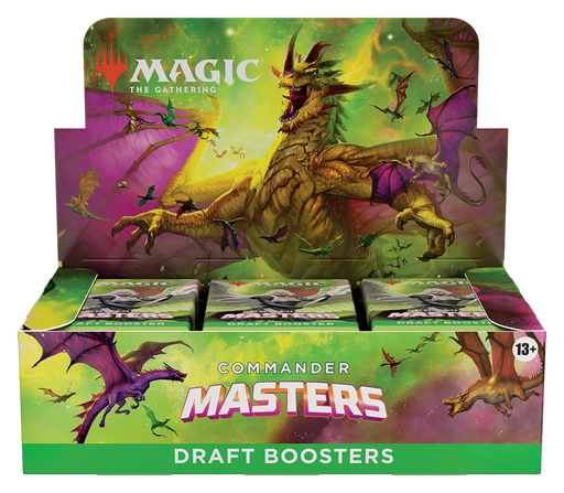 MTG Commander Masters Draft Booster Box MTG Sealed Magic: The Gathering   