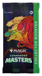 MTG Commander Masters Collector Booster Pack MTG Sealed Magic: The Gathering   