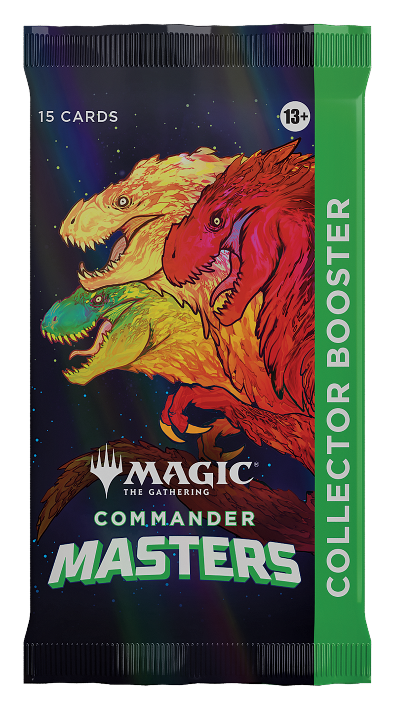 MTG Commander Masters Collector Booster Pack MTG Sealed Magic: The Gathering   