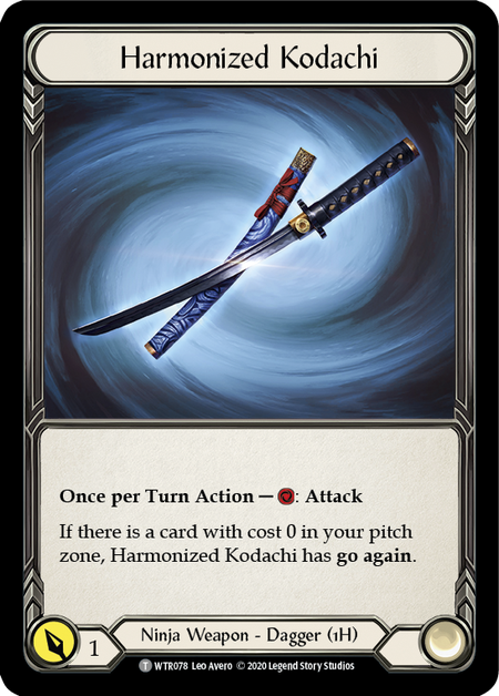 Anothos // Harmonized Kodachi [U-WTR040 // U-WTR078] Unlimited Normal Flesh And Blood Single Flesh And Blood   
