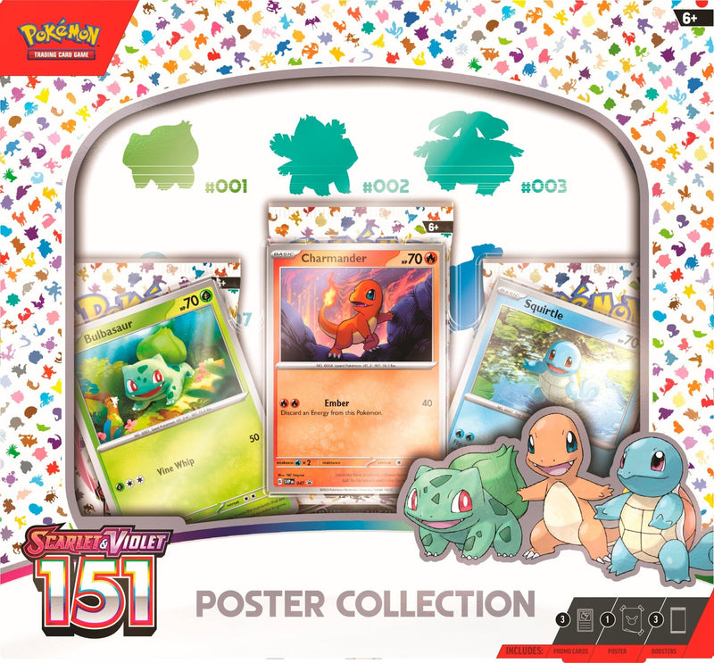 Pokémon Scarlet and Violet: 151 Poster Collection Pokemon Sealed Pokémon   