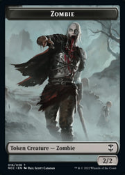 Zombie // Goat Double-Sided Token [Streets of New Capenna Commander Tokens] MTG Single Magic: The Gathering   