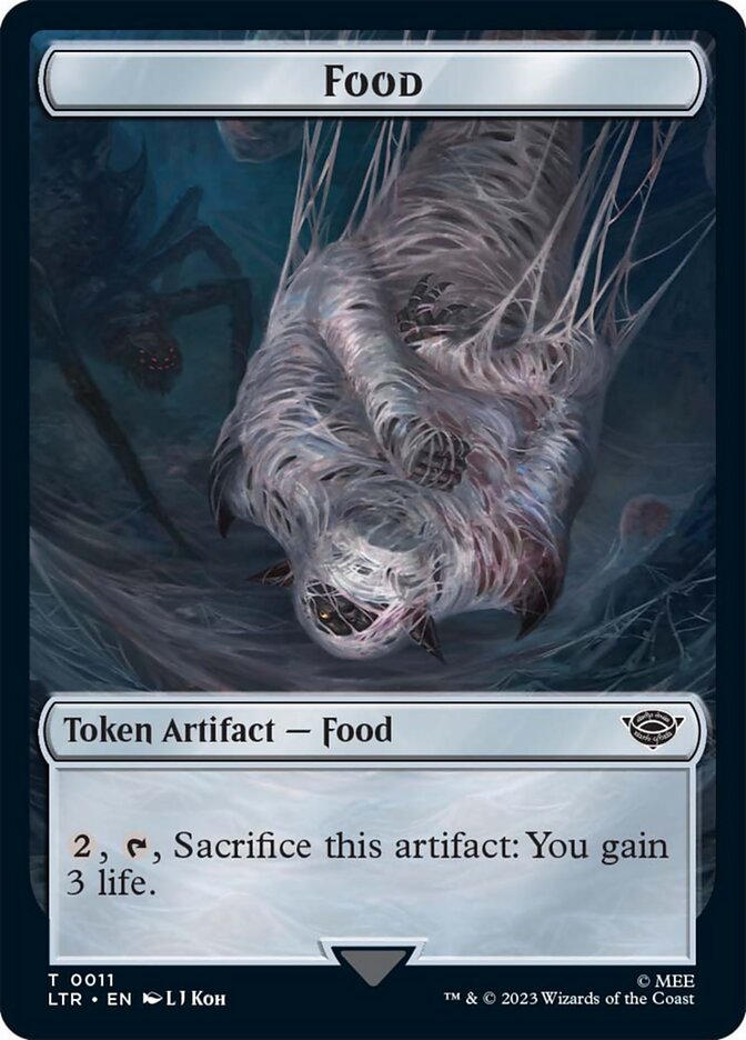 Food Token (11) [The Lord of the Rings: Tales of Middle-Earth Tokens] MTG Single Magic: The Gathering   
