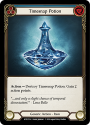 Timesnap Potion [WTR172-R] Alpha Print Rainbow Foil Flesh And Blood Single Flesh And Blood   