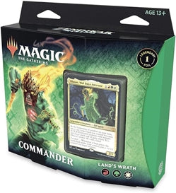 MTG Zendikar Rising - Land's Wrath Commander Deck MTG Sealed Wizards of the Coast   
