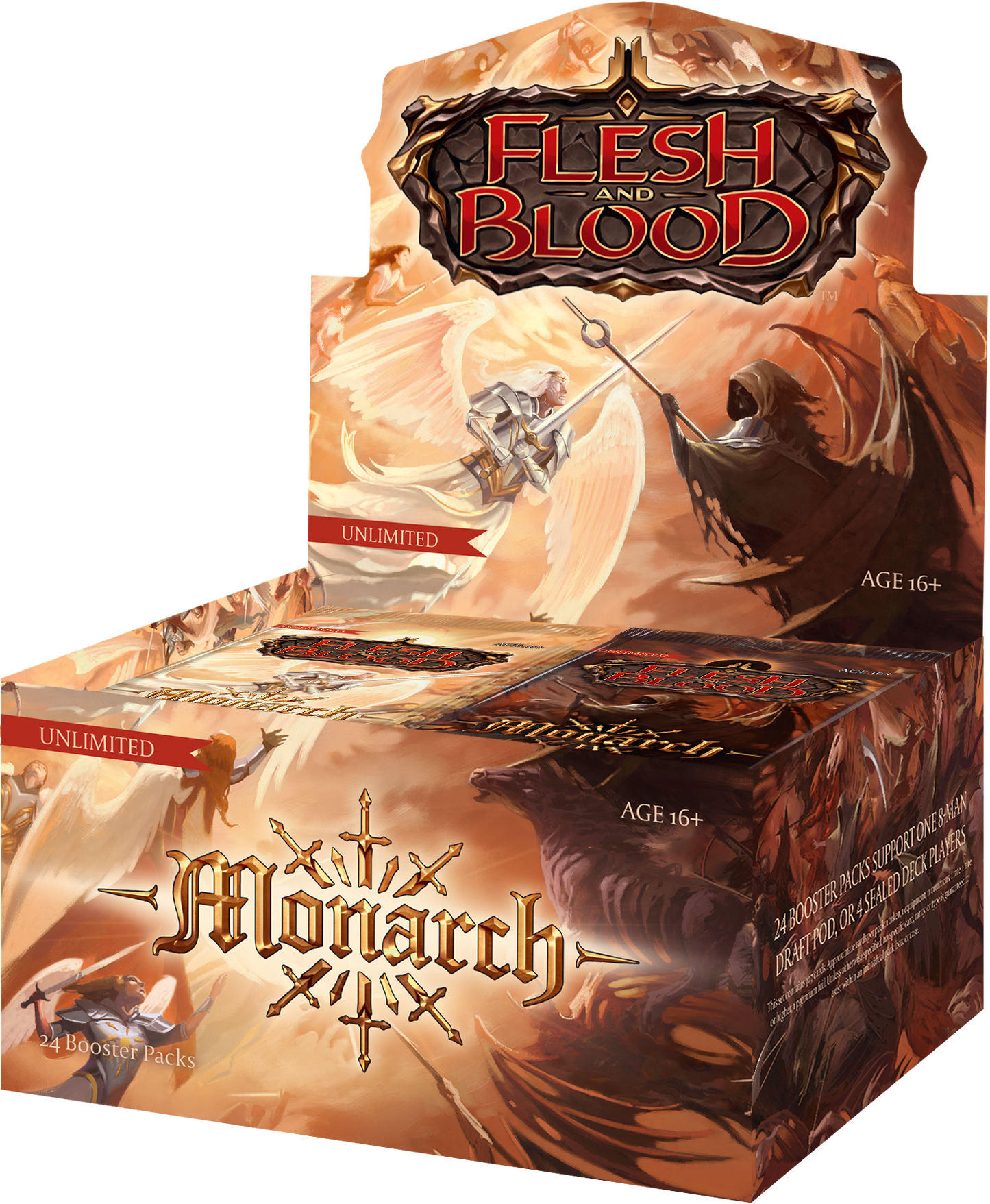 Flesh and Blood Monarch - Booster Box (Unlimited) Flesh And Blood Sealed Flesh And Blood   