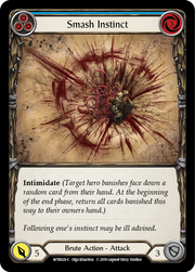 Smash Instinct (Blue) [WTR028-C] Alpha Print Normal Flesh And Blood Single Flesh And Blood   