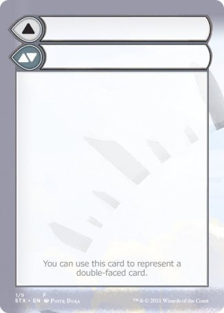 Helper Card (1/9) [Tokens] Strixhaven: School of Mages Tokens MTG Single Magic: The Gathering