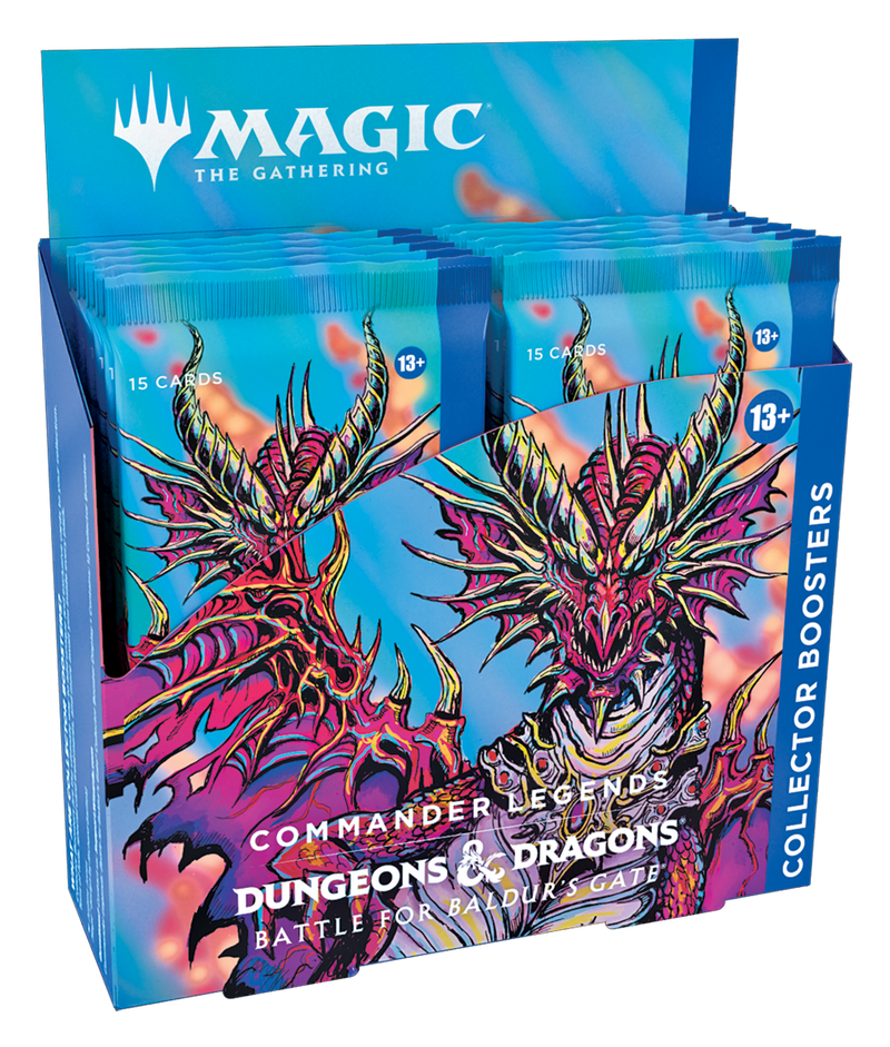 MTG Commander Legends: Battle for Baldur's Gate - Collector Booster Box MTG Sealed Magic: The Gathering   
