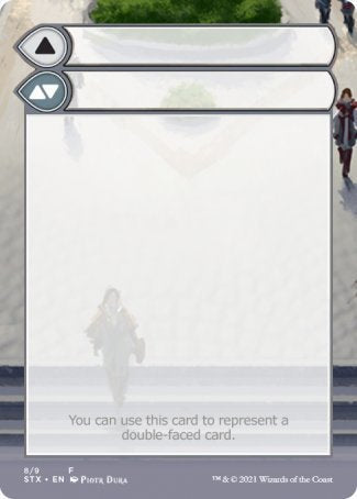 Helper Card (8/9) [Tokens] Strixhaven: School of Mages Tokens MTG Single Magic: The Gathering