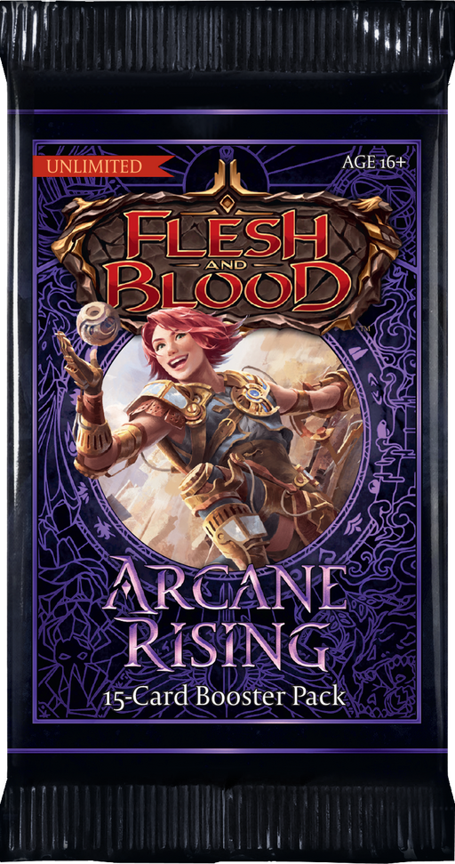 Flesh and Blood Arcane Rising Booster Pack (Unlimited) Flesh And Blood Sealed Legend Story Studios