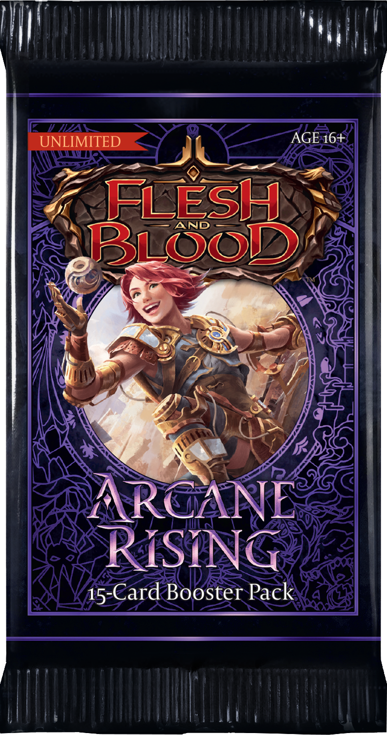 Arcane Rising Booster Pack  Legendary Story Studios Flesh and Blood Taps Games Edmonton Alberta