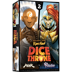 Dice Throne: Season 1 ReRolled - Monk V Paladin Board Games Roxley Games