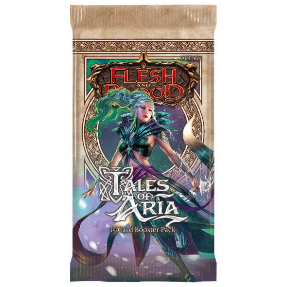 Flesh and Blood Tales of Aria Booster Pack (1st Edition) Flesh And Blood Sealed Legend Story Studios   