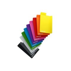 Gamegenic: Flex Card Dividers Multicolor 10Ct Storage Boxes & Organizers Gamegenic