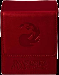Ultra Pro Red Mana Flip Deck Box Deck Boxes & Storage Ultra Pro