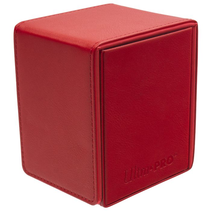 Ultra Pro: Vivid Alcove Flip Deck Box Red Deck Boxes & Storage Ultra Pro