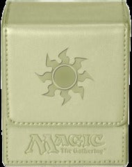 Ultra Pro White Mana Flip Deck Box Deck Boxes & Storage Ultra Pro