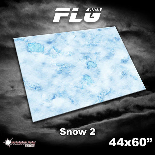 Frontline Gaming: Mats - Snow 2 44"x60" Gaming Mat FLG