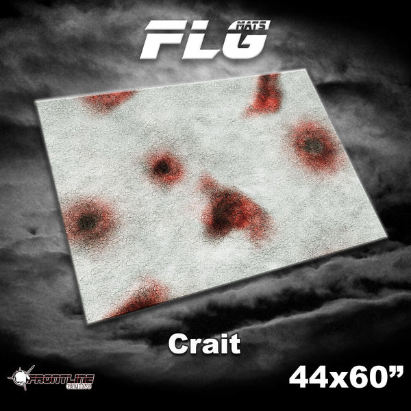 Frontline Gaming: Mats - Crait 44"x60" Gaming Mat FLG