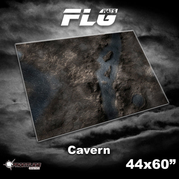 Frontline Gaming: Mats - Cavern 44"x60" Gaming Mat FLG