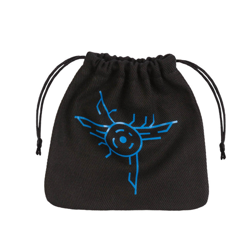 Galactic Black & blue Dice Bag Dice & Gaming Accessories Q Workshop