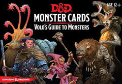 D&D Monster Cards: Volo's Guide To Monsters Dungeons & Dragons 5E Wizards of the Coast