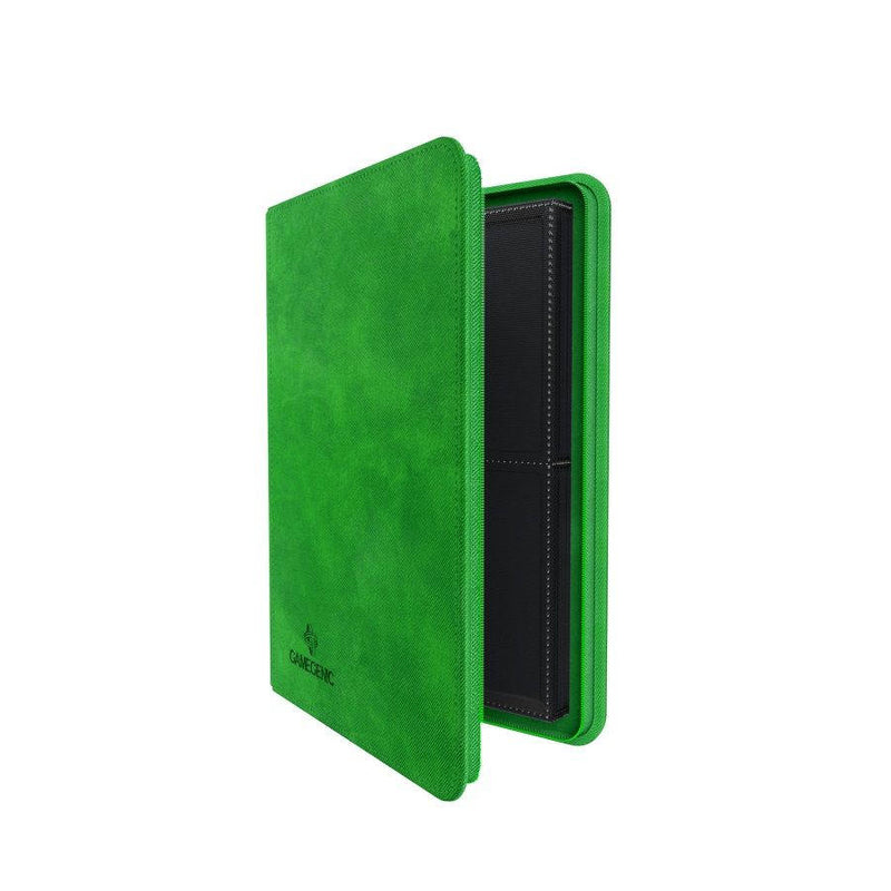 Gamegenic: 8-Pocket Zip-Up Album - Green Binders & Pages Gamegenic
