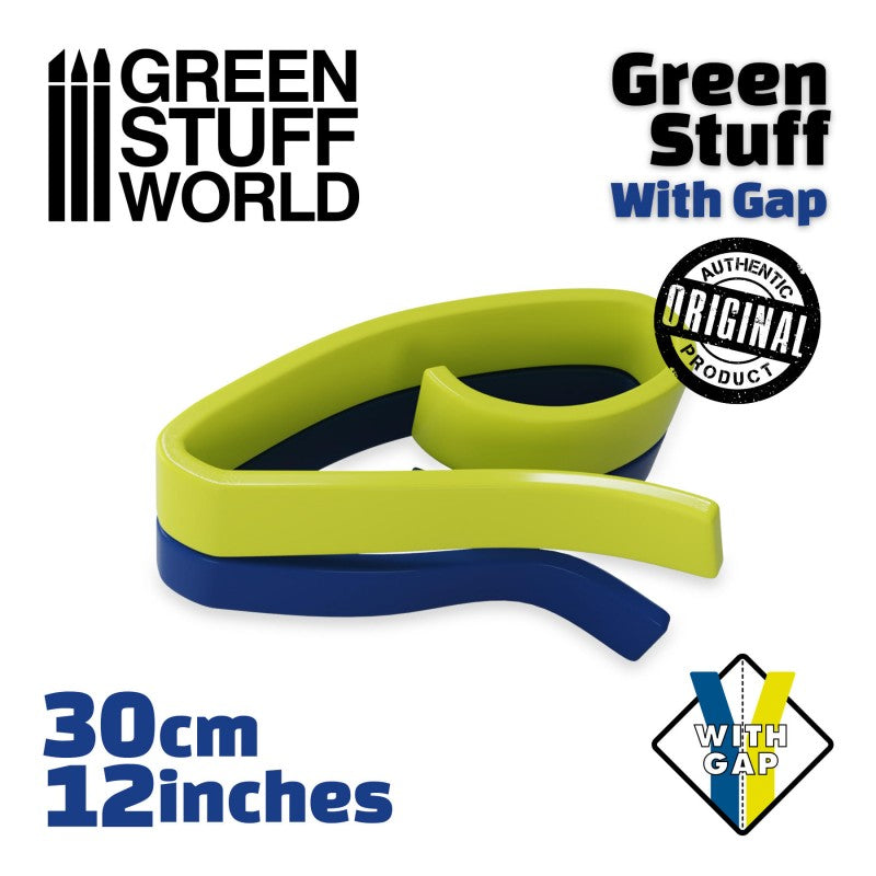 GSW: Green Stuff Tape 12 inches with GAP  Green Stuff World Hobby Tools Taps Games Edmonton Alberta