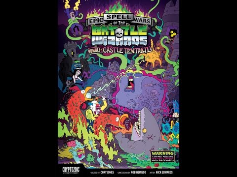 Epic Spell Wars Of The Battle Wizards: Rumble At Castle Tentakill Board Games Cryptozoic