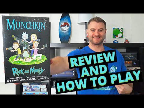 Munchkin Rick & Morty Board Games Steve Jackson