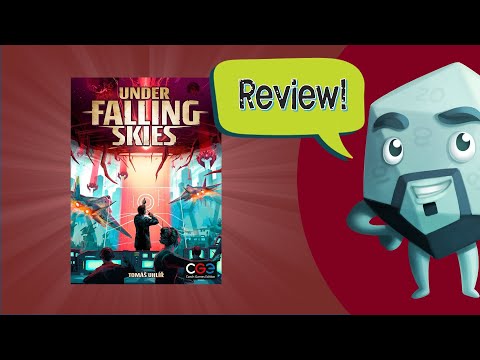 Under Falling Skies Board Games Czech Games Edition