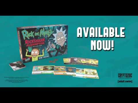 Rick And Morty: The Rickshank Rickdemption Deck-Building Game Board Games Cryptozoic