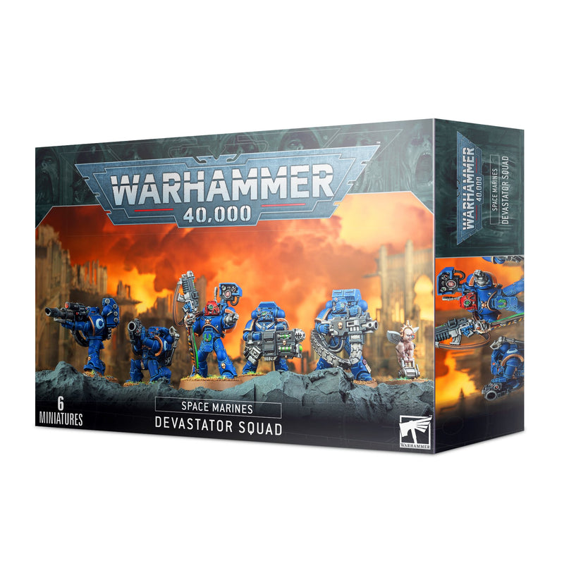 Space Marines: Devastator Squad Warhammer 40k Games Workshop   