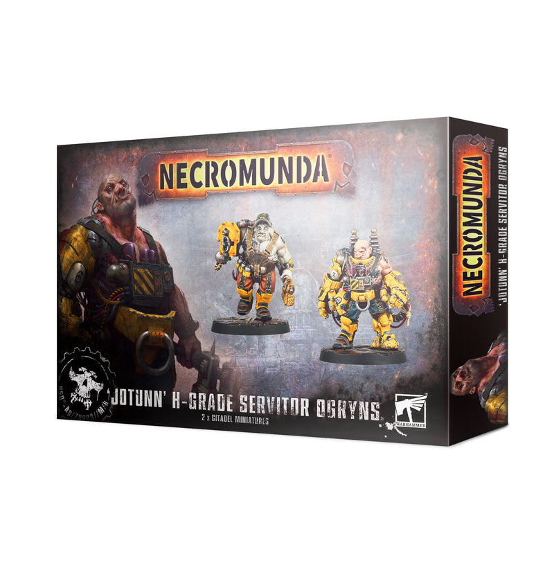Necromunda: Jotunn H-Grade Servitor Ogryns Necromunda Games Workshop   