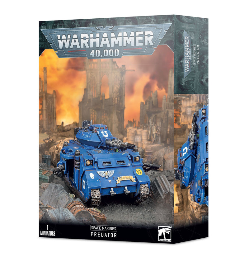 Space Marines: Predator Warhammer 40k Games Workshop   