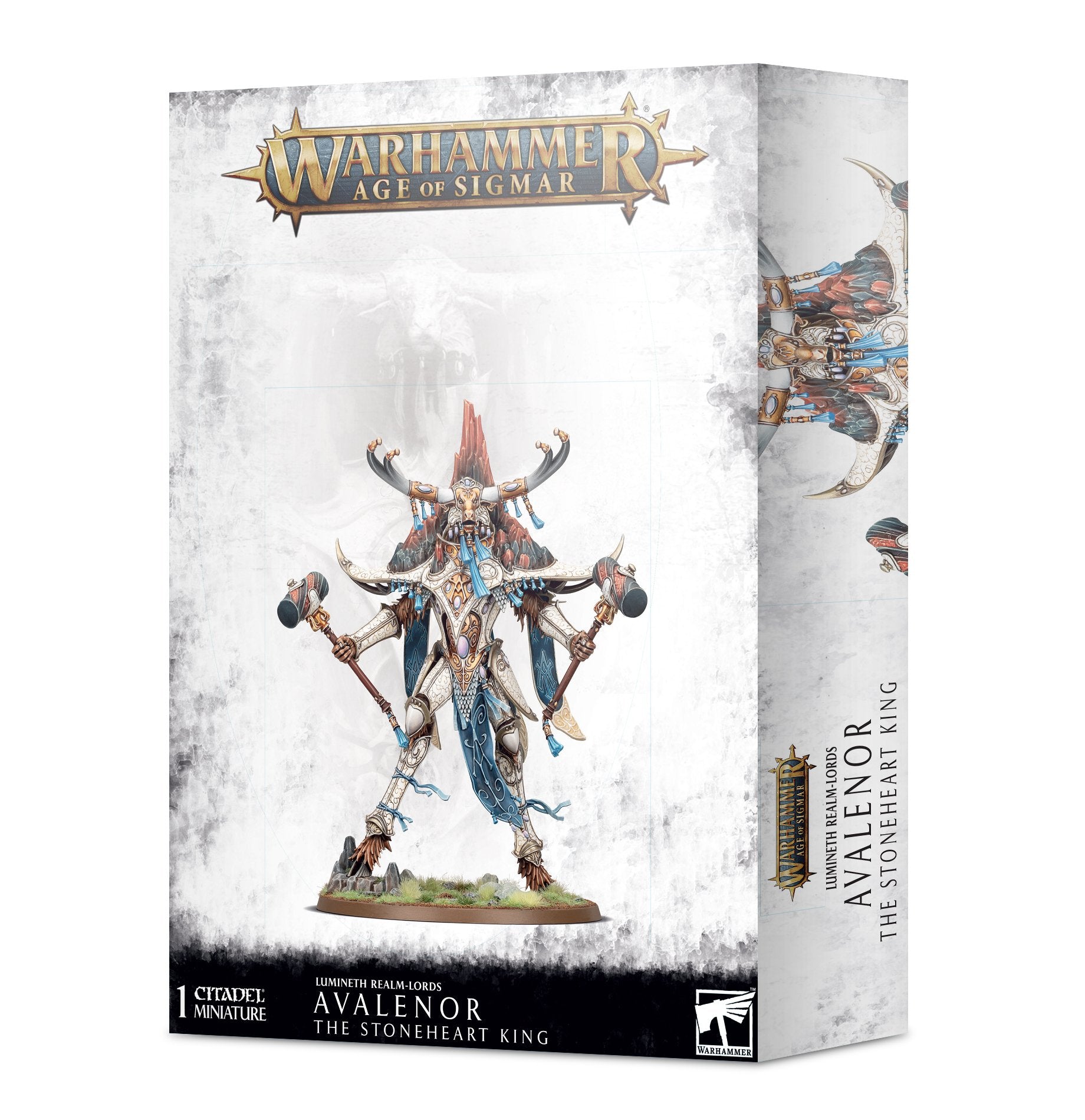 Lumineth Realm-lords: Avalenor, the Stoneheart King (WO) Age of Sigmar Games Workshop   