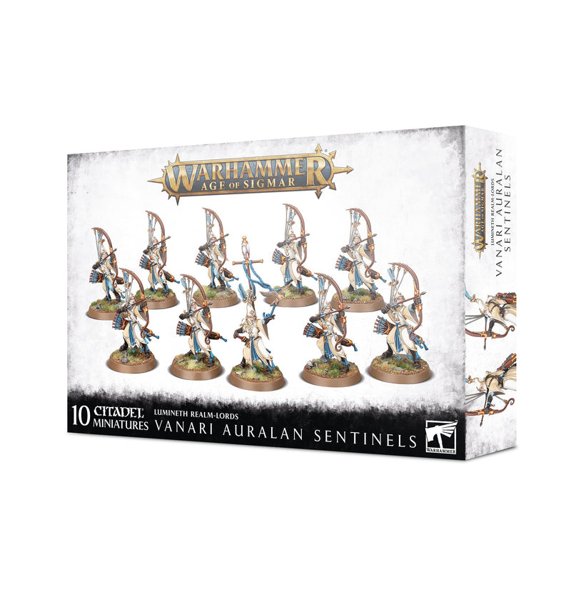 Lumineth Realm-lords: Vanari Auralan Sentinels Age of Sigmar Games Workshop   