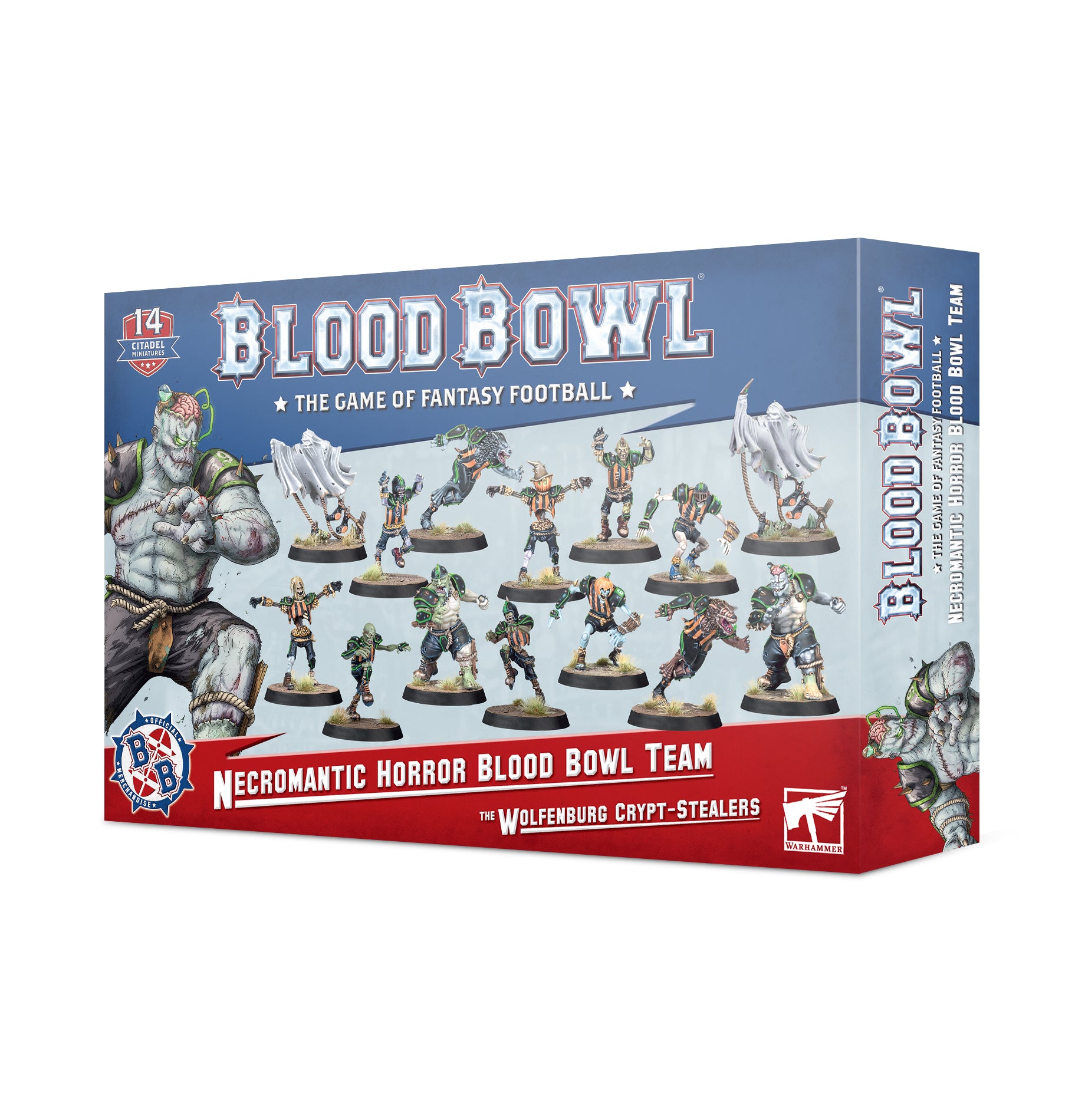 Blood Bowl: Necromantic Horror Team - The Wolfenburg Crypt-Stealers Blood Bowl Games Workshop   