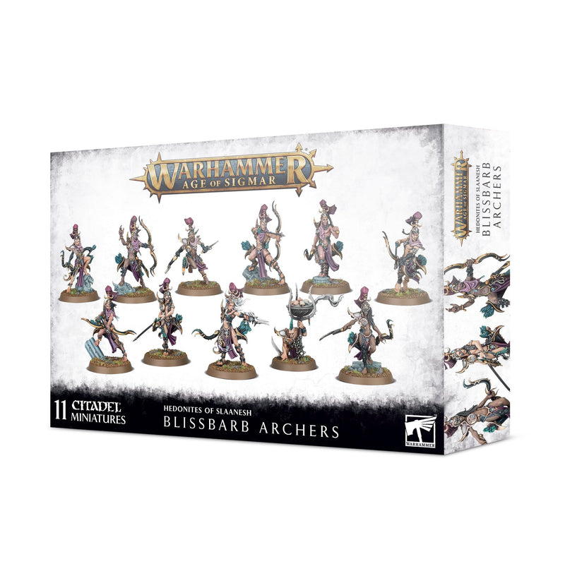 Hedonites of Slaanesh: Blissbarb Archers Age of Sigmar Games Workshop   