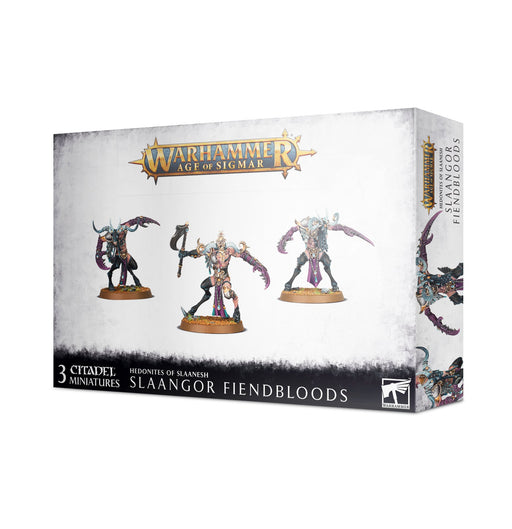 Hedonites of Slaanesh: Slaangor Fiendbloods Age of Sigmar Games Workshop   